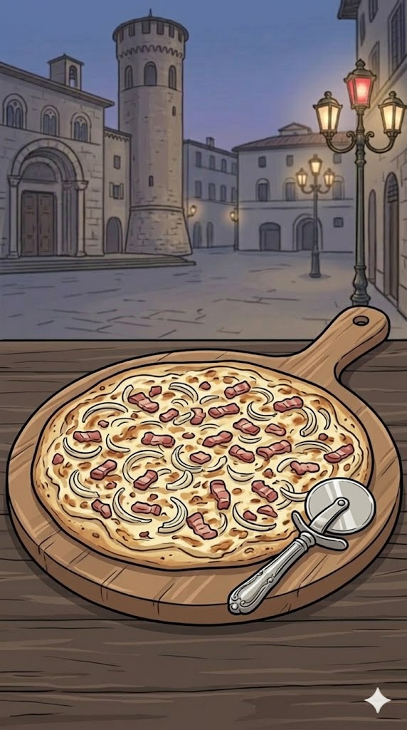 Elsässer Flammkuchen