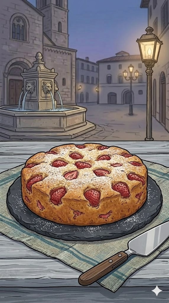 Erdbeerkuchen