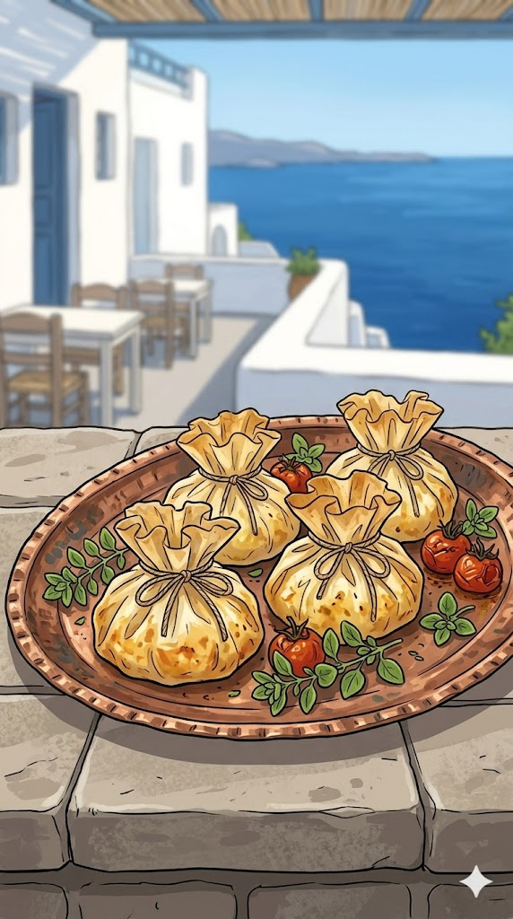 Feta-Tomaten-Päckchen