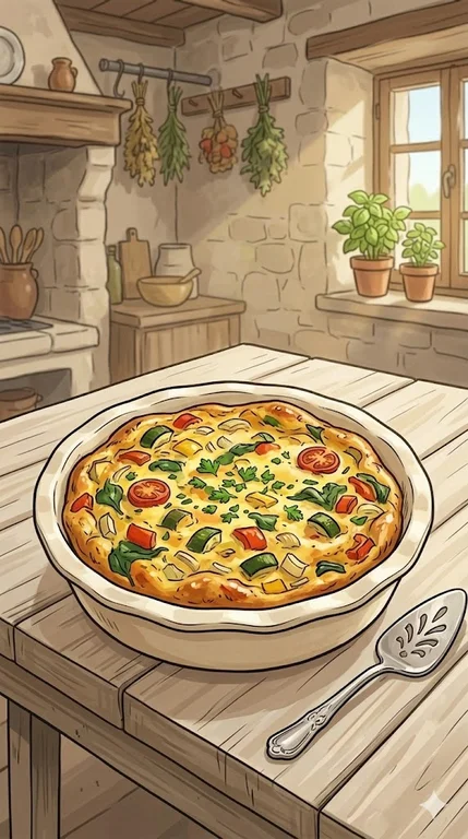 Frittata mit Gemüse