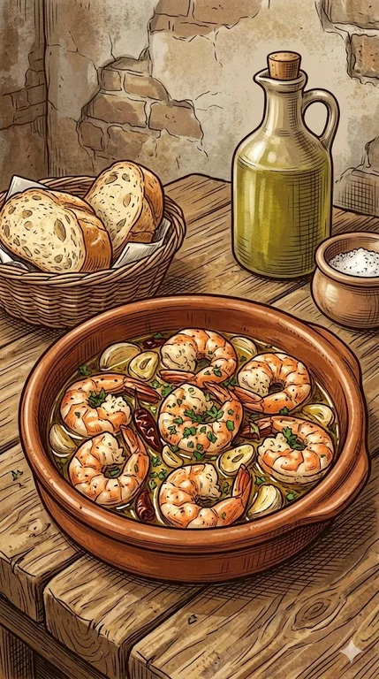 Gambas al Ajillo