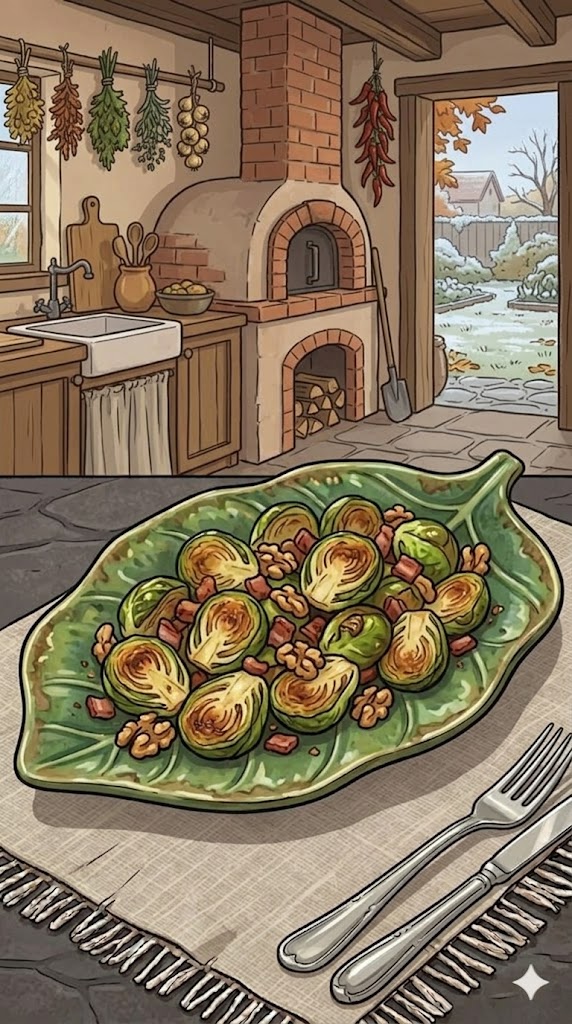 Gebratener Rosenkohl