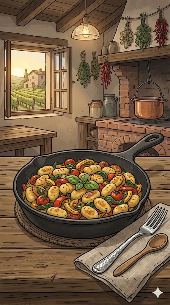 Gnocchi Pfanne