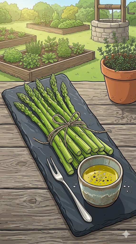 Grüner Spargel