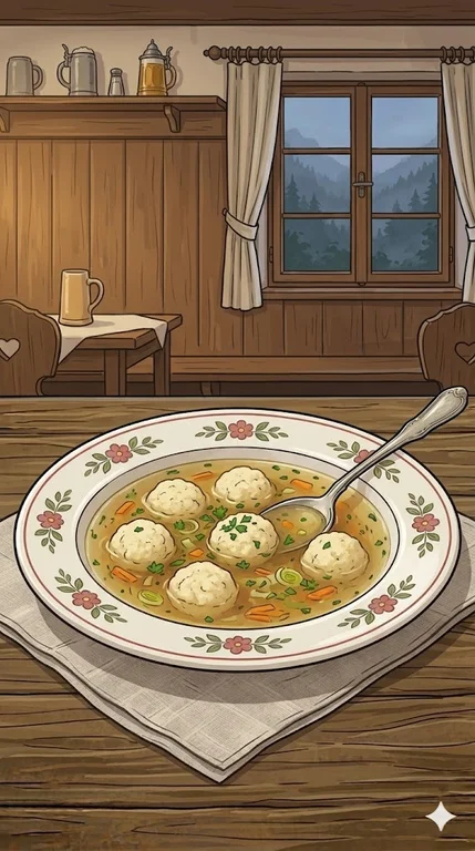 Grießklößchensuppe
