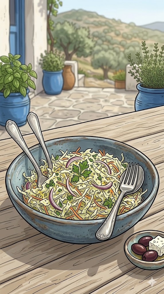 Griechischer Krautsalat