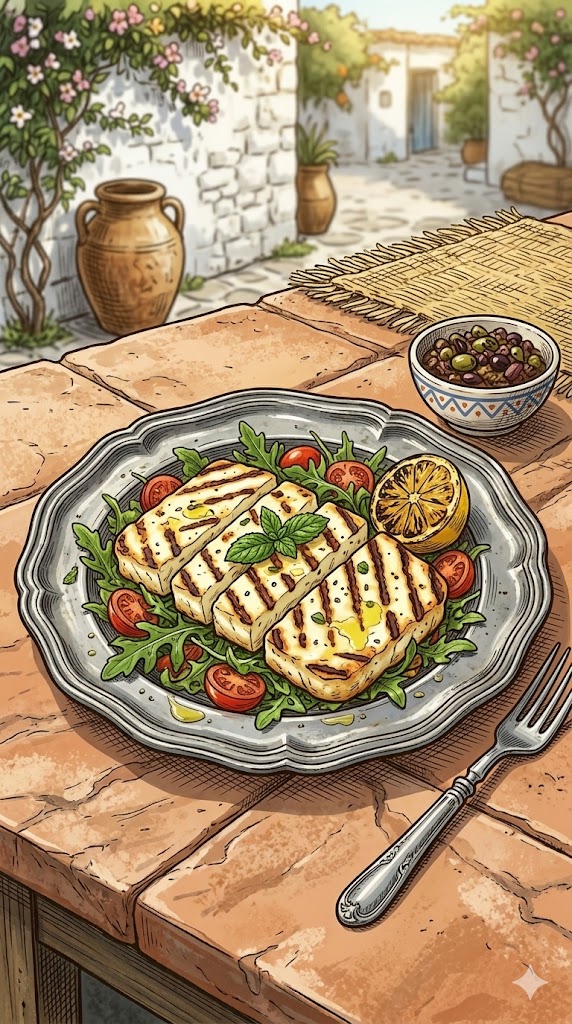 Grilled Halloumi