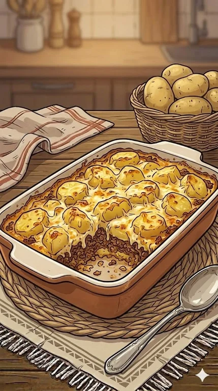 Hackfleisch-Kartoffel-Auflauf