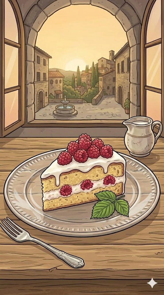 Himbeerkuchen mit Joghurt