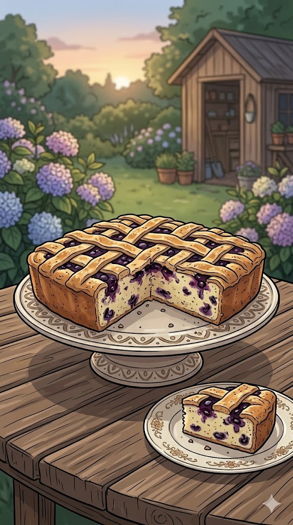 Joghurt Heidelbeerkuchen