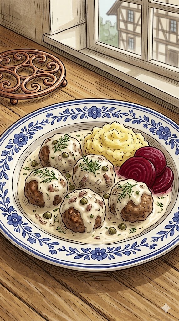 Königsberger Klopse mit Sardellen