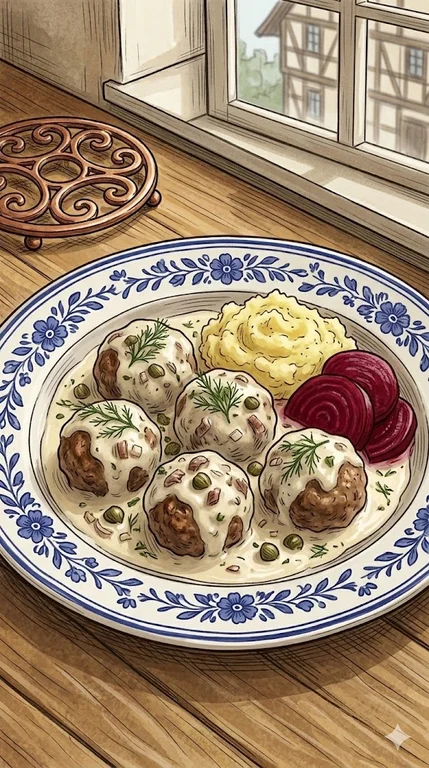 Königsberger Klopse mit Sardellen