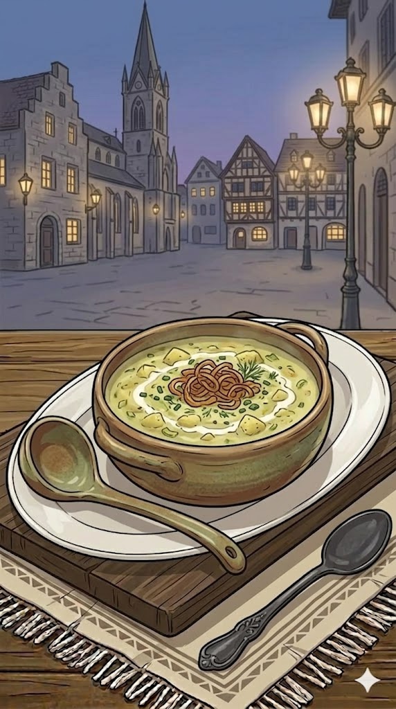 Kartoffel Lauch Suppe