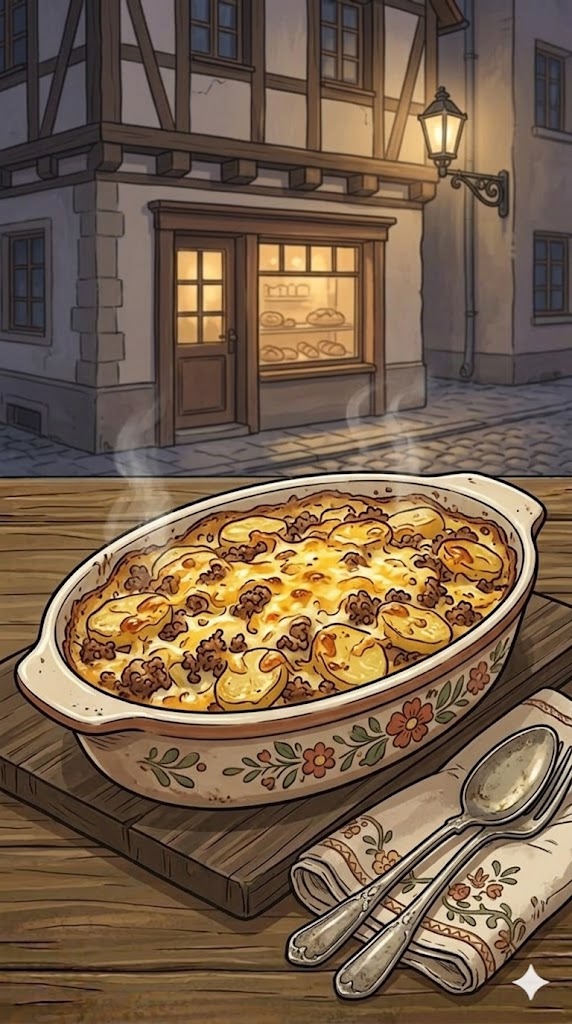 Kartoffelauflauf mit Hackfleisch