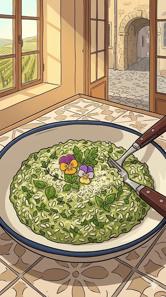 Kräuter-Risotto