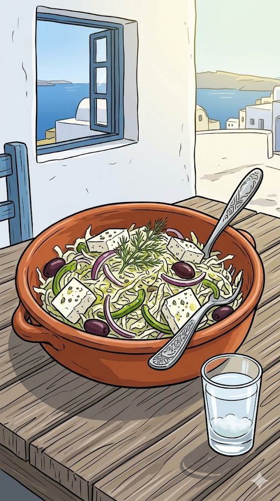 Krautsalat griechische Art