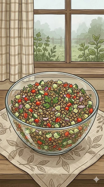 Linsensalat