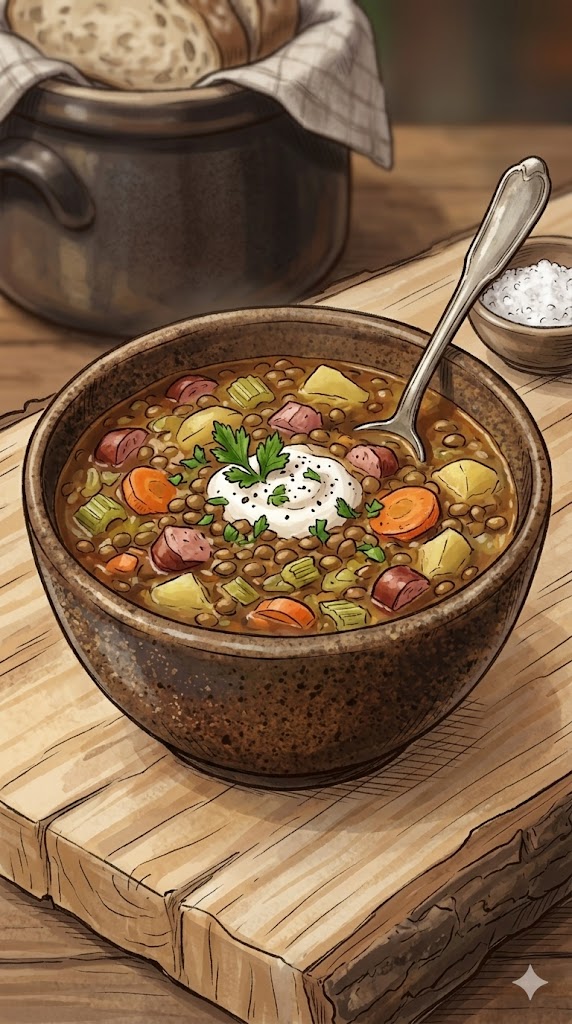Linsensuppe