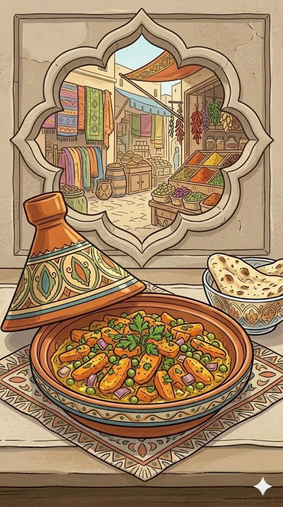 Möhrengemüse mit Curry und Petersilie