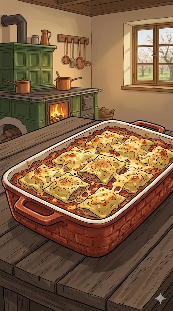 Maultaschenauflauf