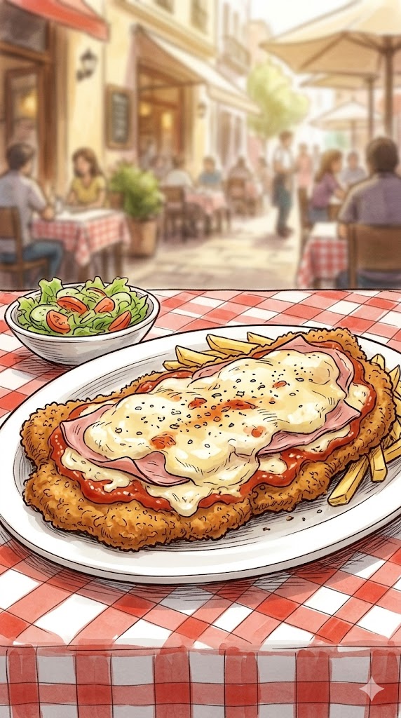 Milanesa napolitana