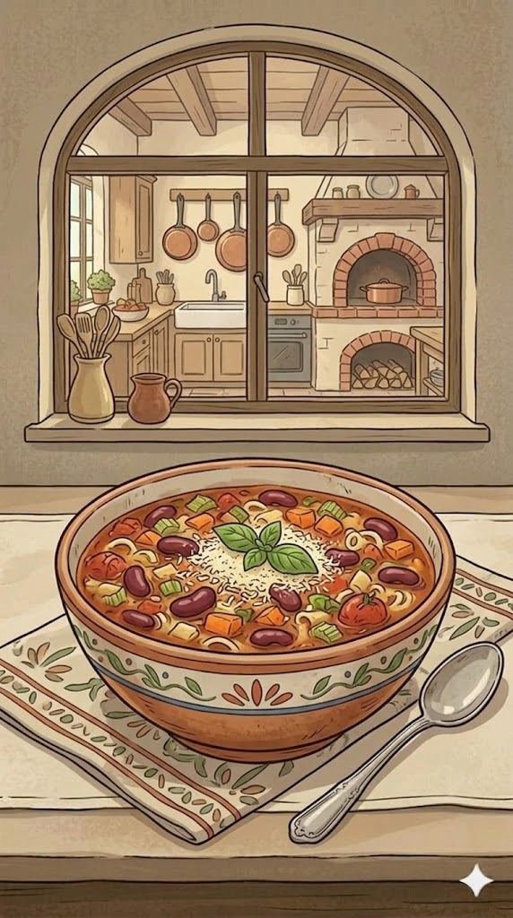 Minestrone mit Kidneybohnen