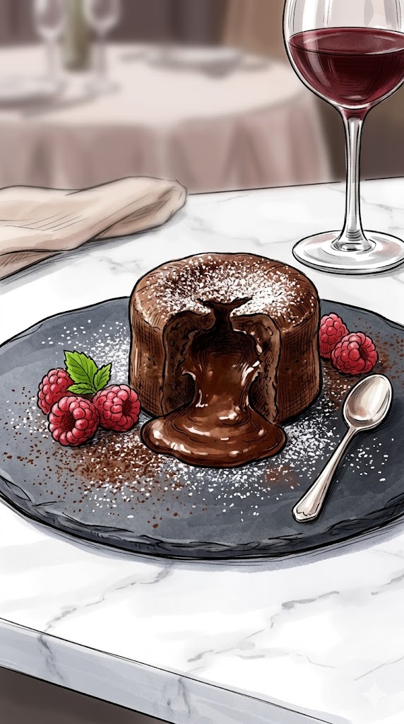 Molten Chocolate Cake