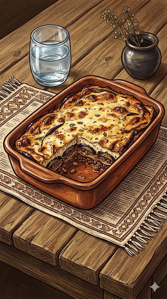 Moussaka mit Lammhack