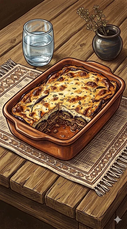 Moussaka mit Lammhack