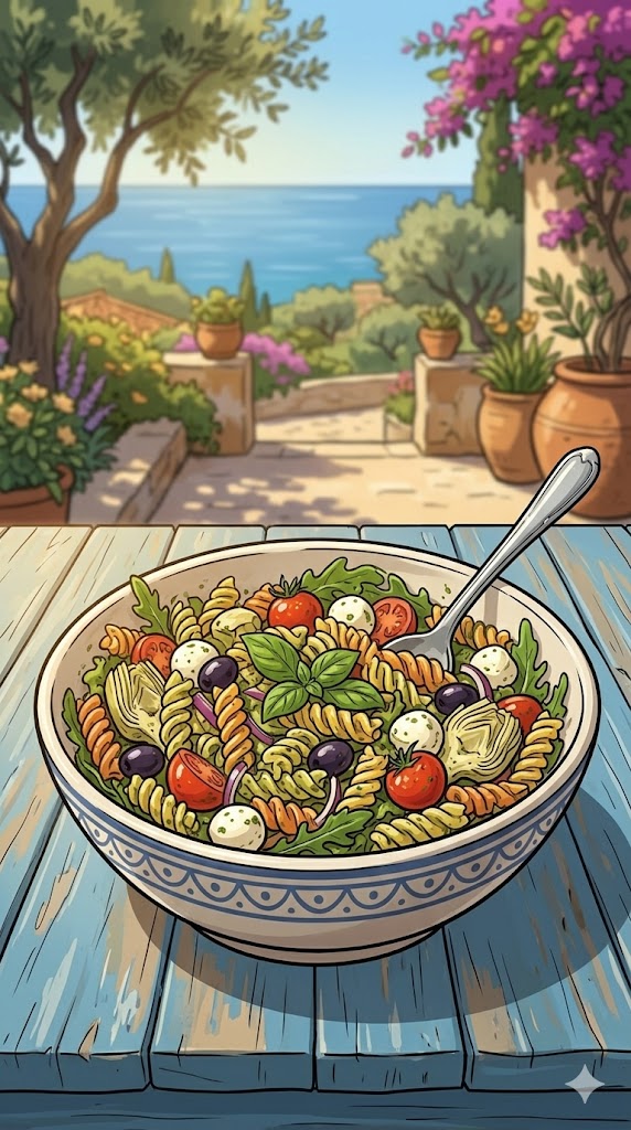 Nudelsuppe mit frischem Gemüse