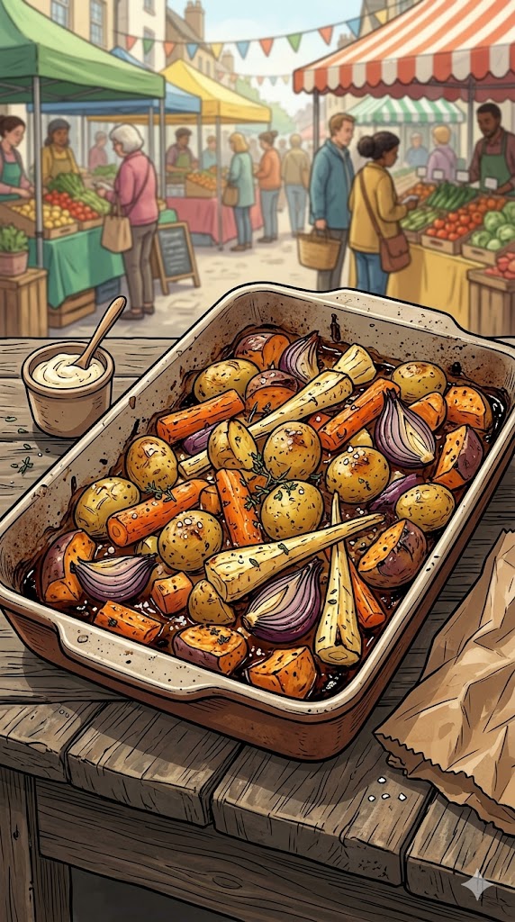 Ofengemüse mit Kartoffeln