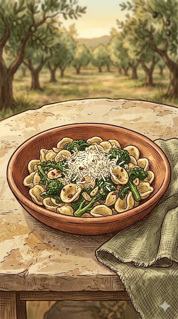 Orecchiette con Cime di Rapa