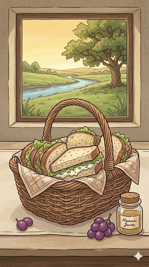 Picknick Sandwiches mit cremigem Cambozola Aufstrich