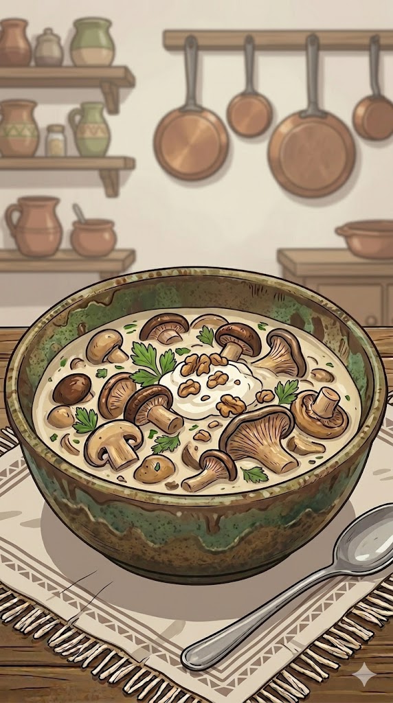 Pilzsuppe