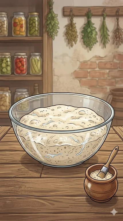 Pizzateig ohne Kneten