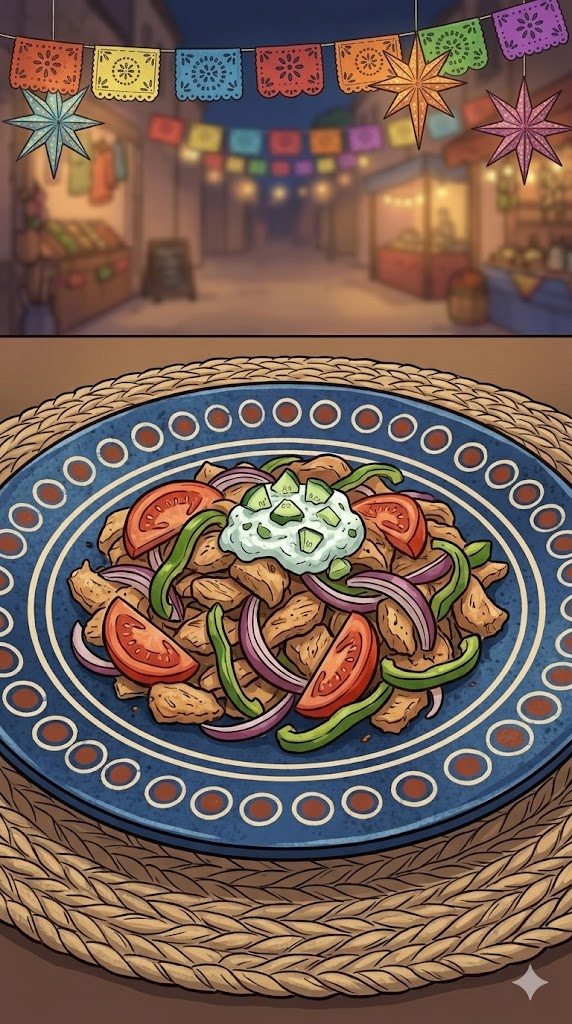 Puten Gyros Pfanne