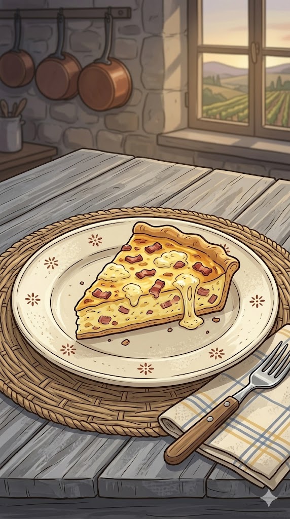 Quiche Lorraine mit Gruyère