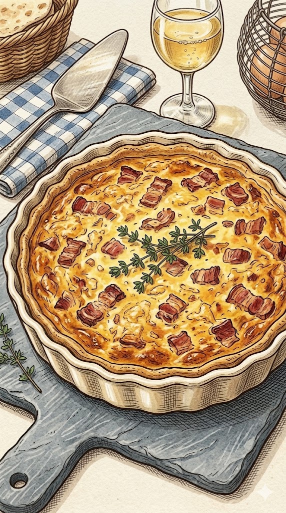 Quiche Lorraine mit Speck