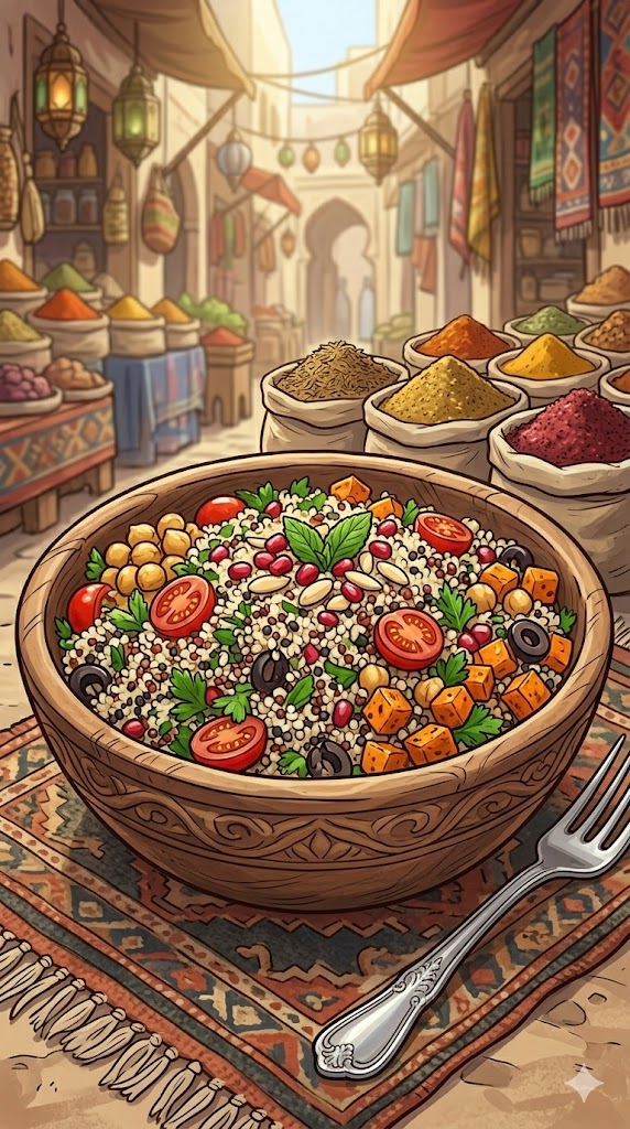 Quinoa Salat orientalisch