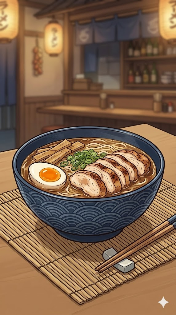 Ramen mit Hähnchen