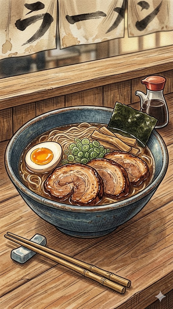 Ramen mit Schweinebauch