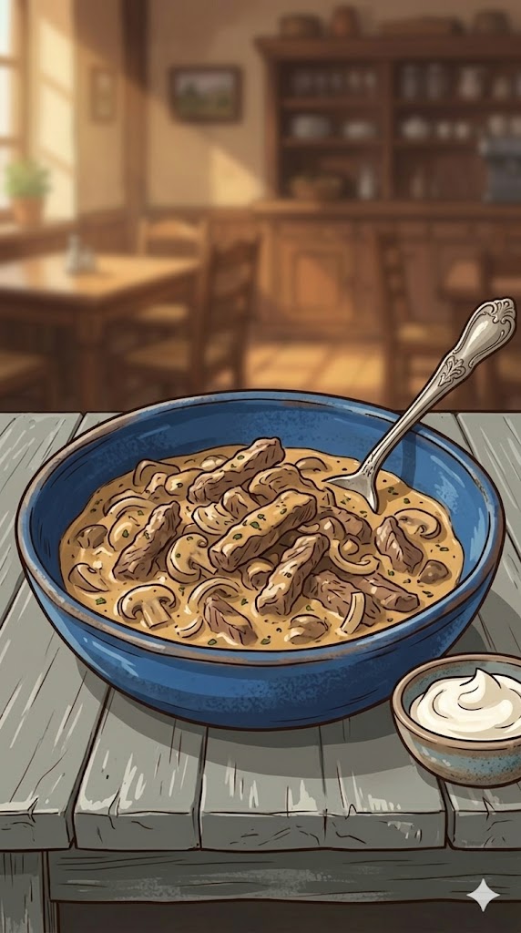 Rinderfilet Stroganoff