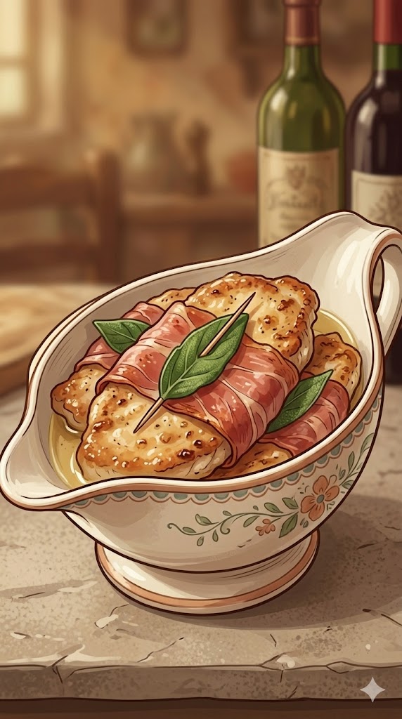 Saltimbocca alla Romana mit Salbei