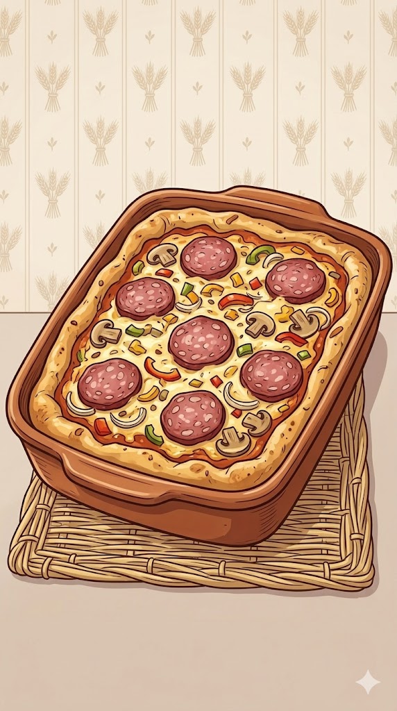 Schüttelpizza