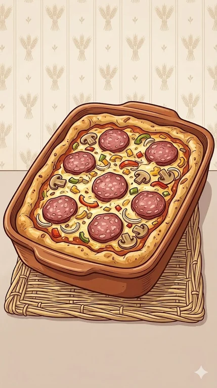 Schüttelpizza