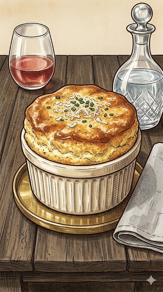 Soufflé au Fromage