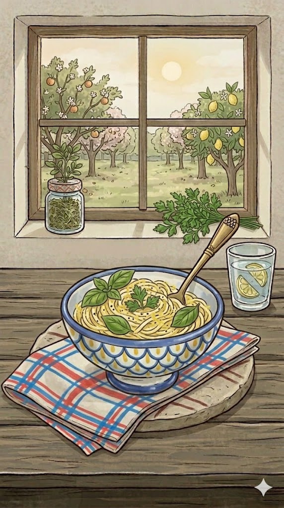 Spaghetti al limone