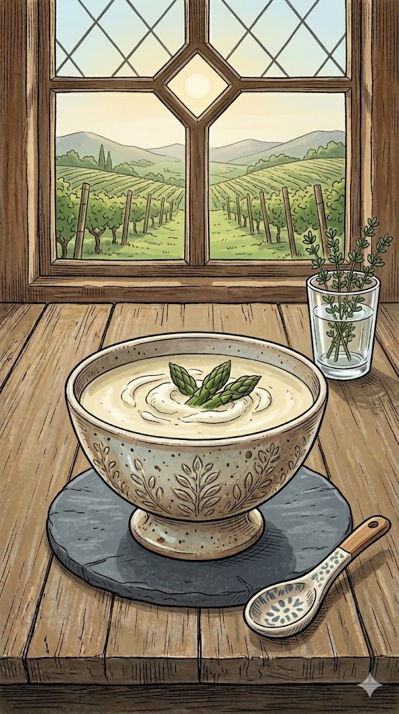 Spargelcremesuppe