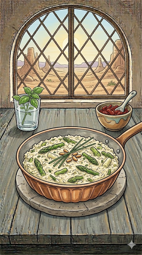 Spargelrisotto