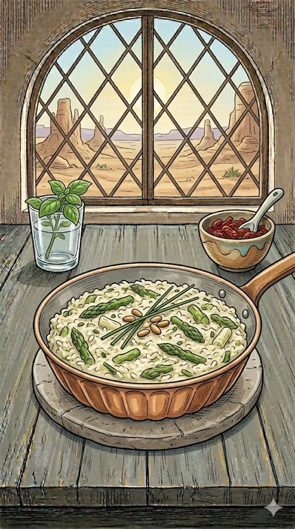 Spargelrisotto